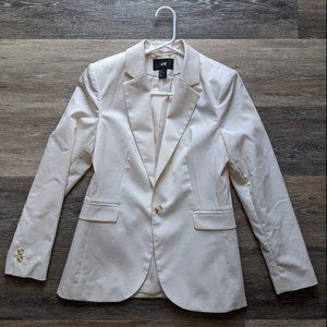 White H&M Blazer sz 8 - like new!
